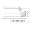 56.00X71.00X1 AR154         PIERŚCIEŃ HYDRAULICZNY