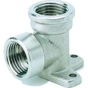 Kolanko gwintowane naścienne 1/2 ww