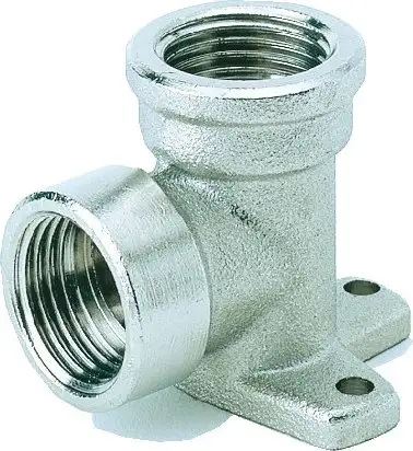 Kolanko gwintowane naścienne 1/2 ww