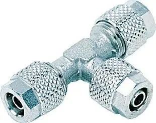 Trójnik skręcany T do węża 6/4