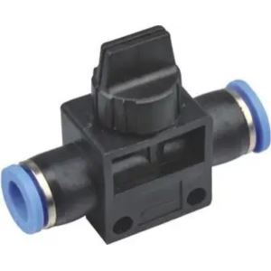 Zawór wtykowy Fi-6mm seria Blue Line z odpowietrze