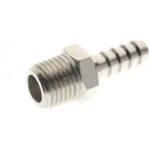 Króciec gwintowany choinka do węża fi 10 mm