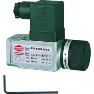 Czujnik ciśnienia G1/4w,przeł. 1,0-16bar, 250V AC/