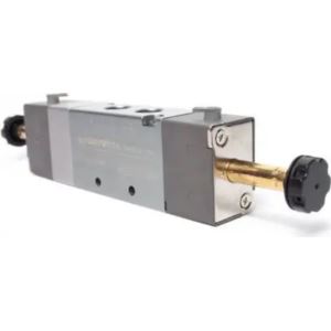 Elektrozawór pneumatyczny rozdzielający 5/3 G 1/4