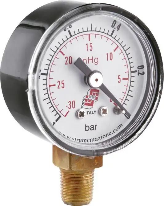 Wakuometr standardowy G1/4R, 63mm, -1/0bar