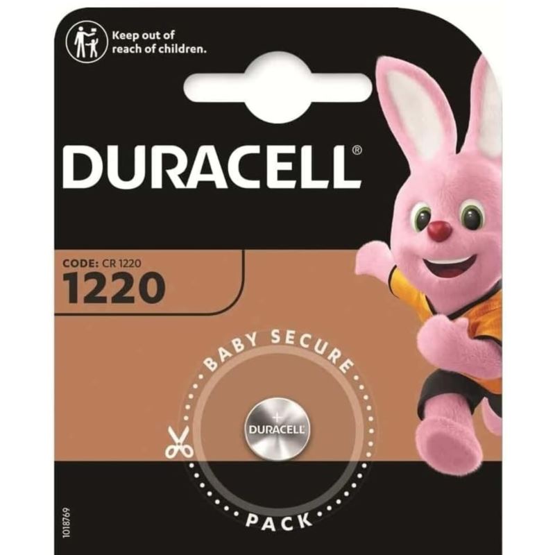 BATERIA CR 1220  BLISTER 1 X DURACELL