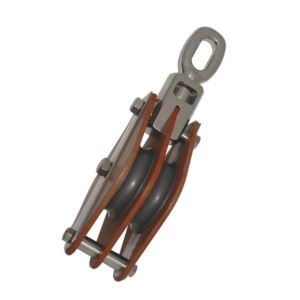 BLOCZEK DO LIN NIKLOWANY PODWÓJNY 30MM OC