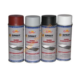 FARBA PODKŁADOWA  RAL 9011 CZARNY  SPRAY 400 ML