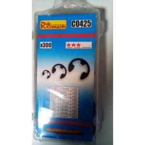 ZESTAW PIERŚCIENI ZABEZPIECZ. TYPU E 300SZT CORONA