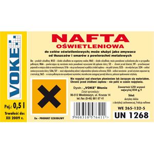 NAFTA OŚWIETLENIOWA 0.5 L VOKE