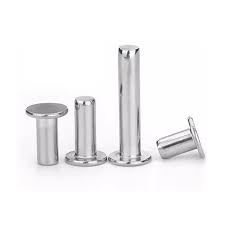 NIT PEŁNY ŁEB PŁASKI 5.0X12 ALUMINIUM