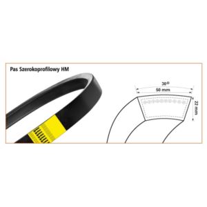 HM 2130 PAS KLINOWY SZEROKOPROF.50*22 OPTIBELT