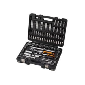 KOMPLET KLUCZY NASADOWYCH 1/4+1/2" 108 ELEM VERKAT