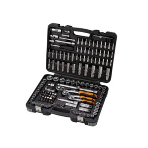 KOMPLET KLUCZY NASADOWYCH 1/4+3/8+1/2" 151 EL VER