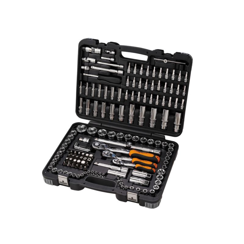 KOMPLET KLUCZY NASADOWYCH 1/4+3/8+1/2" 151 EL VER