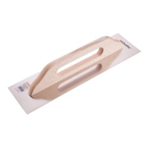 PACA NIERDZEWNA 480x130mm, UCHWYT DREWNO VERKATTO