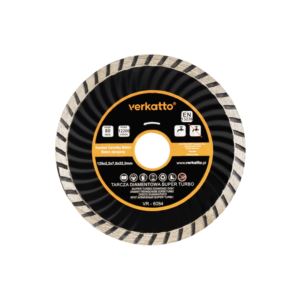 TARCZA DIAMENTOWA 125  SUPER TURBO VERKATTO