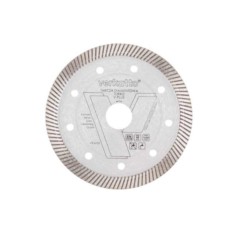 TARCZA DIAMENTOWA 115 SEGMENTOWA VERKATTO