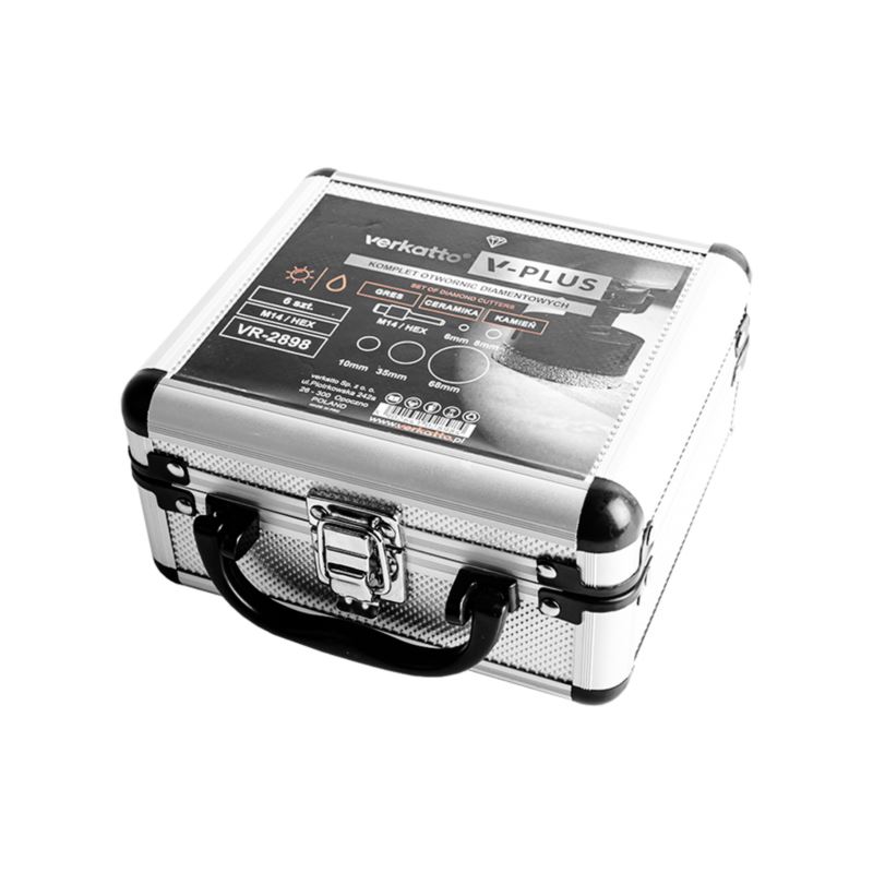 KOMPLET OTWORNIC DIAMENTOWYCH 6 szt.