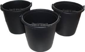 WIADRO BUDOWLANE OKRĄGŁE 33  L SOLID