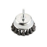 SCT-Szczotka doczołowa z trzpieniem drut skręcany