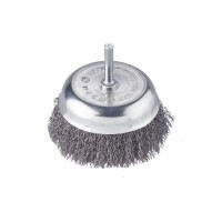 SCT-Szczotka doczołowa z trzpieniem drut falowany